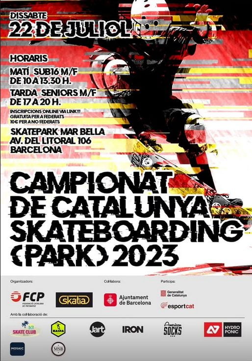 campionat de catalunya skateboarding 2023